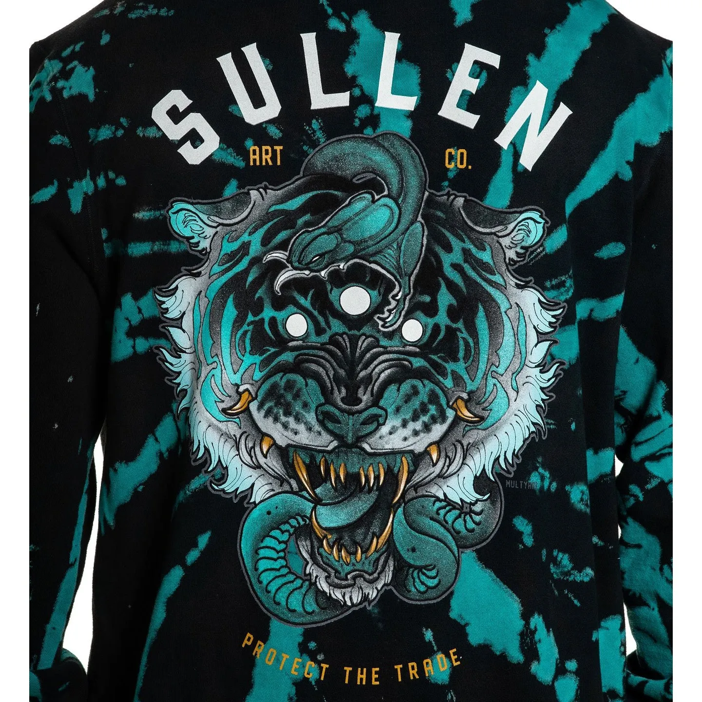 3 Eye Tiger Mens Pullover Hoodie