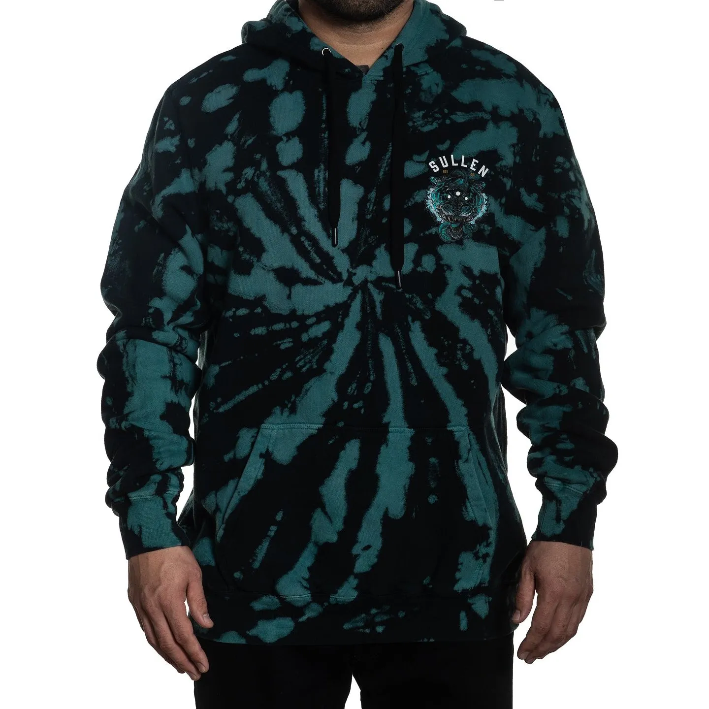 3 Eye Tiger Mens Pullover Hoodie