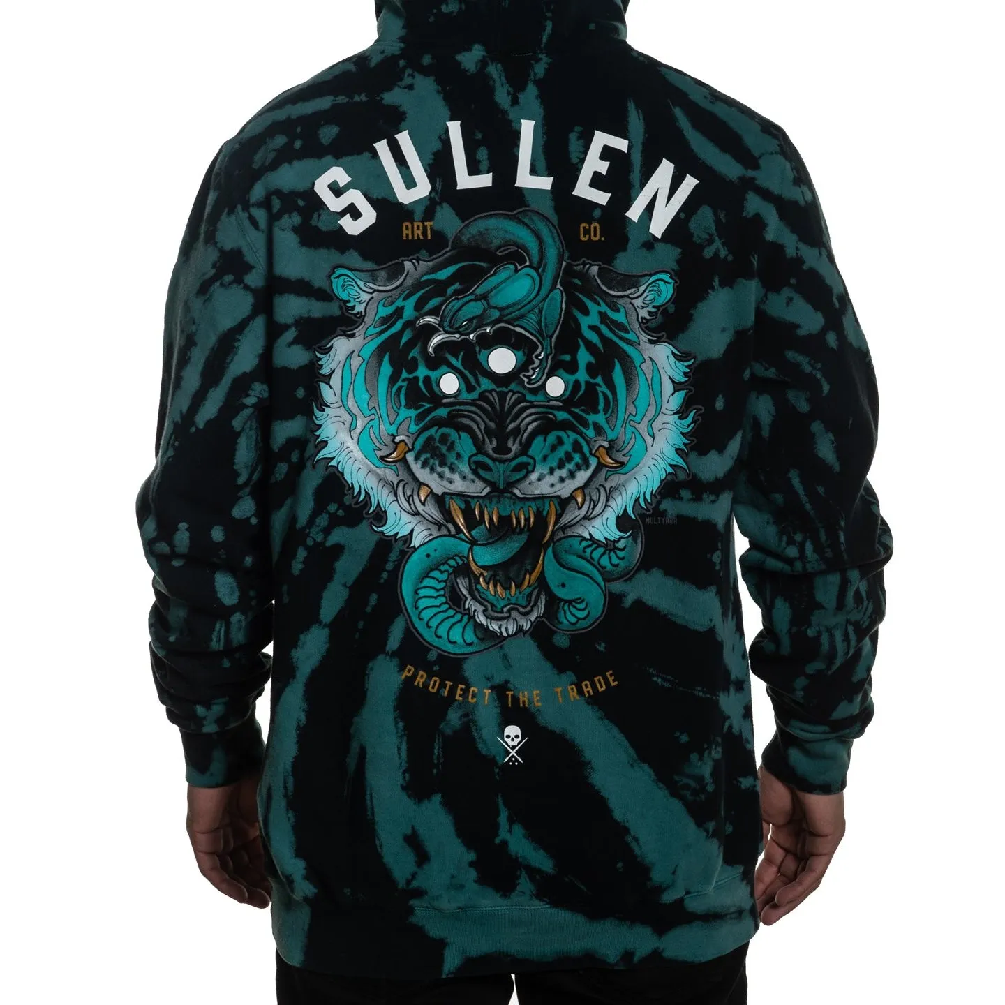 3 Eye Tiger Mens Pullover Hoodie