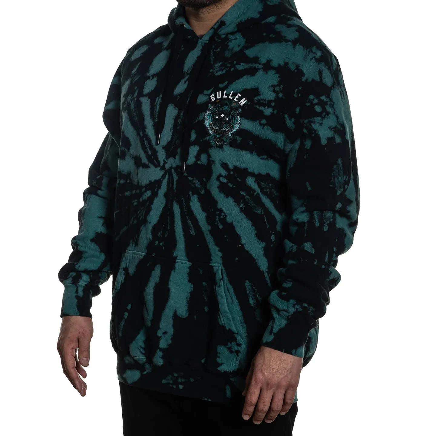 3 Eye Tiger Mens Pullover Hoodie
