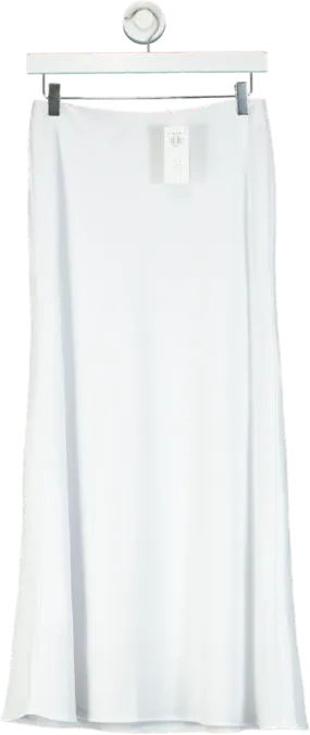 Abercrombie & Fitch White Midi Skirt UK XS