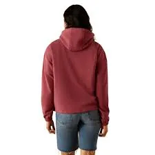 Ariat Womens Essential Hoodie Dry Rose