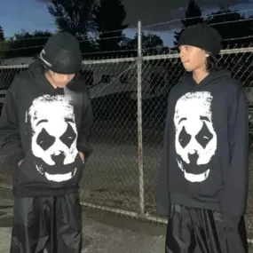 Back To School Joskaa Y2K New Pullover Hoodie Men Women Hip Hop Clown Graphic Print Oversized Hoodie Gothic Harajuku Sweatshirt Streetwear Casual Tops
