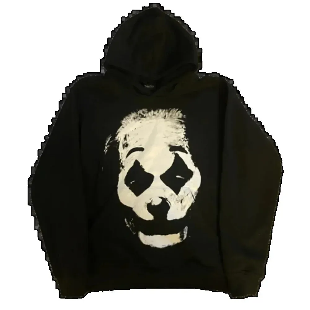 Back To School Joskaa Y2K New Pullover Hoodie Men Women Hip Hop Clown Graphic Print Oversized Hoodie Gothic Harajuku Sweatshirt Streetwear Casual Tops