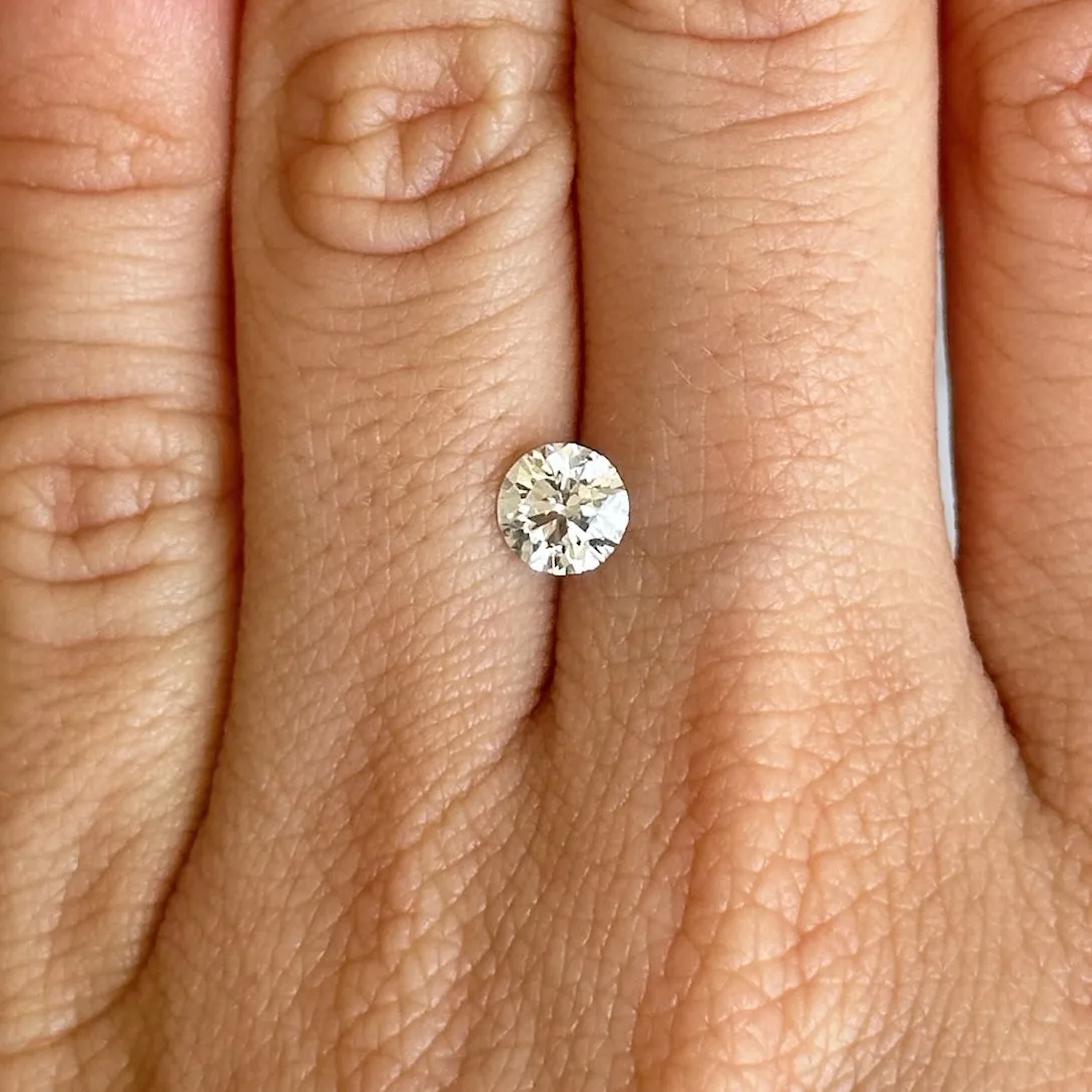 BESPOKE 0.77CT ROUND BRILLIANT DIAMOND
