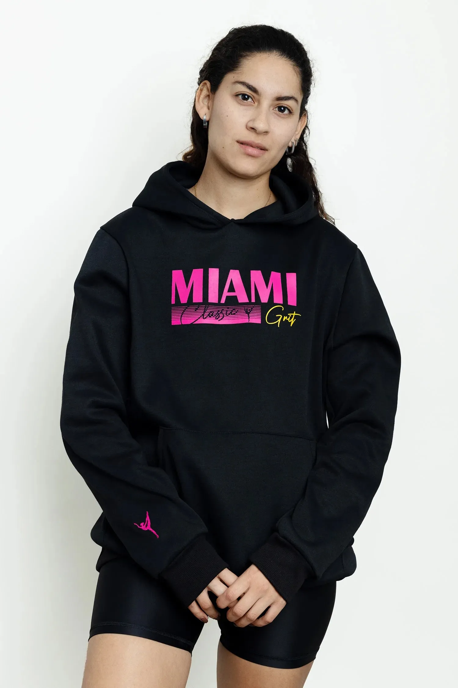 Black Hoodie - Miami Grit