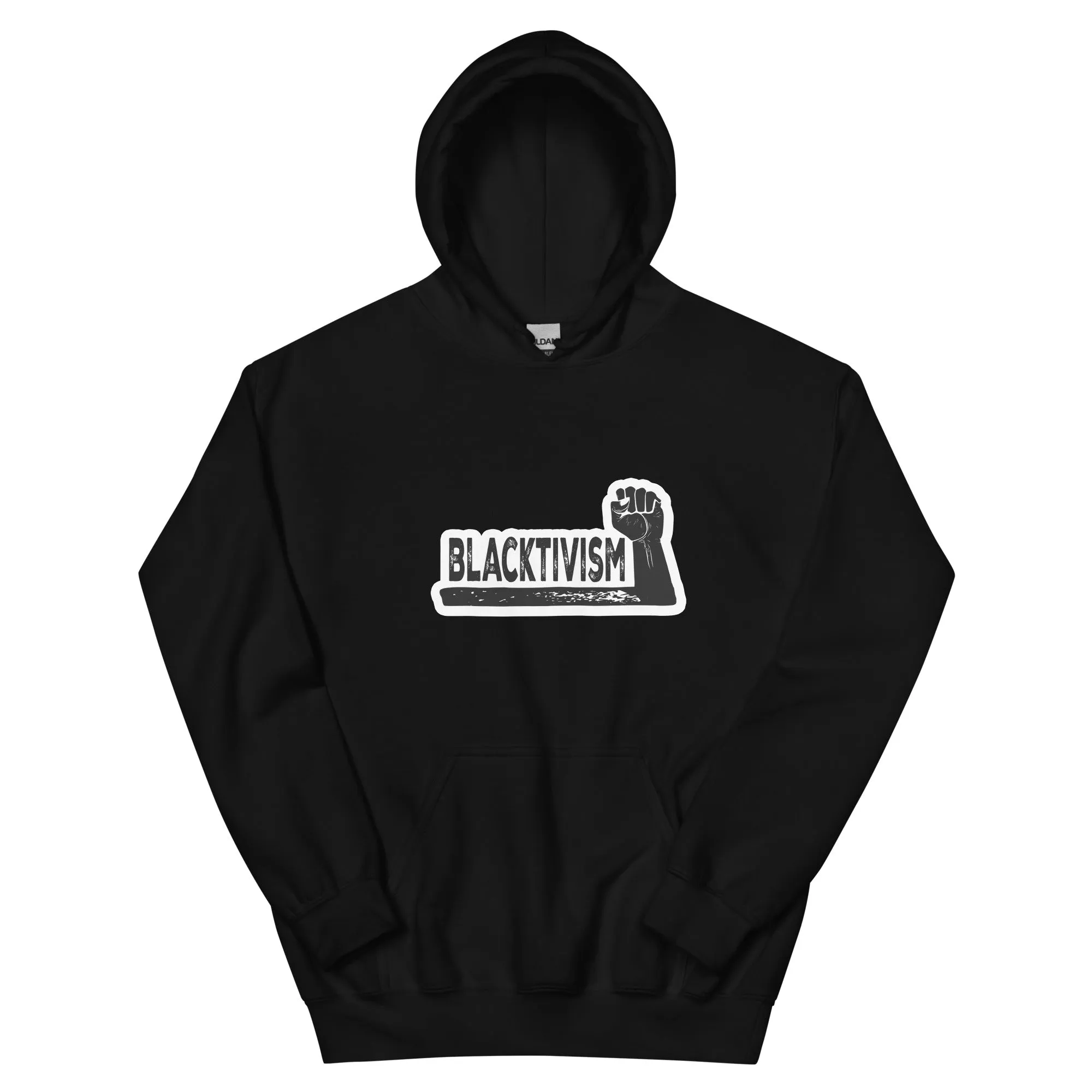 Blacktivism Hoodie - Pro-Black Streetwear Pullover | Raised Fist Activist Hoodie