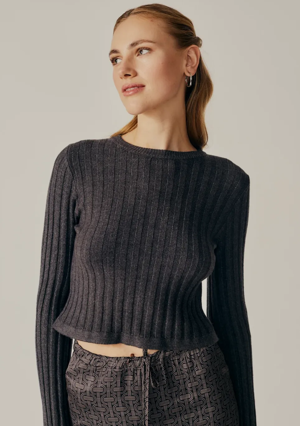 Buddleia Crop Sweater
