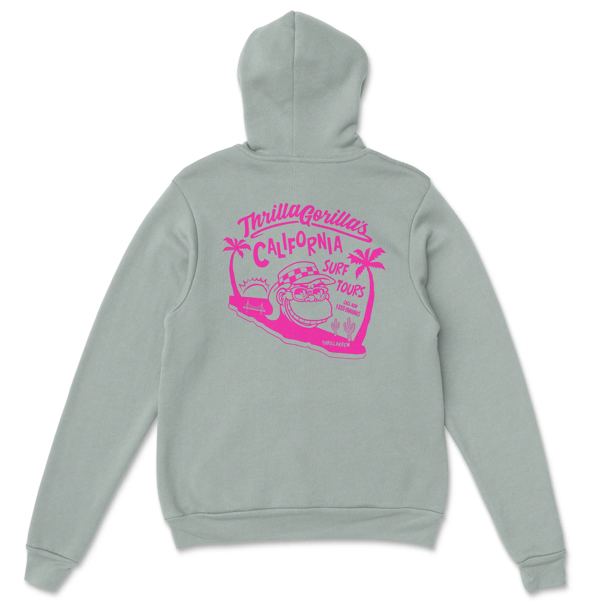 California Surf Tours Womens Hoodie