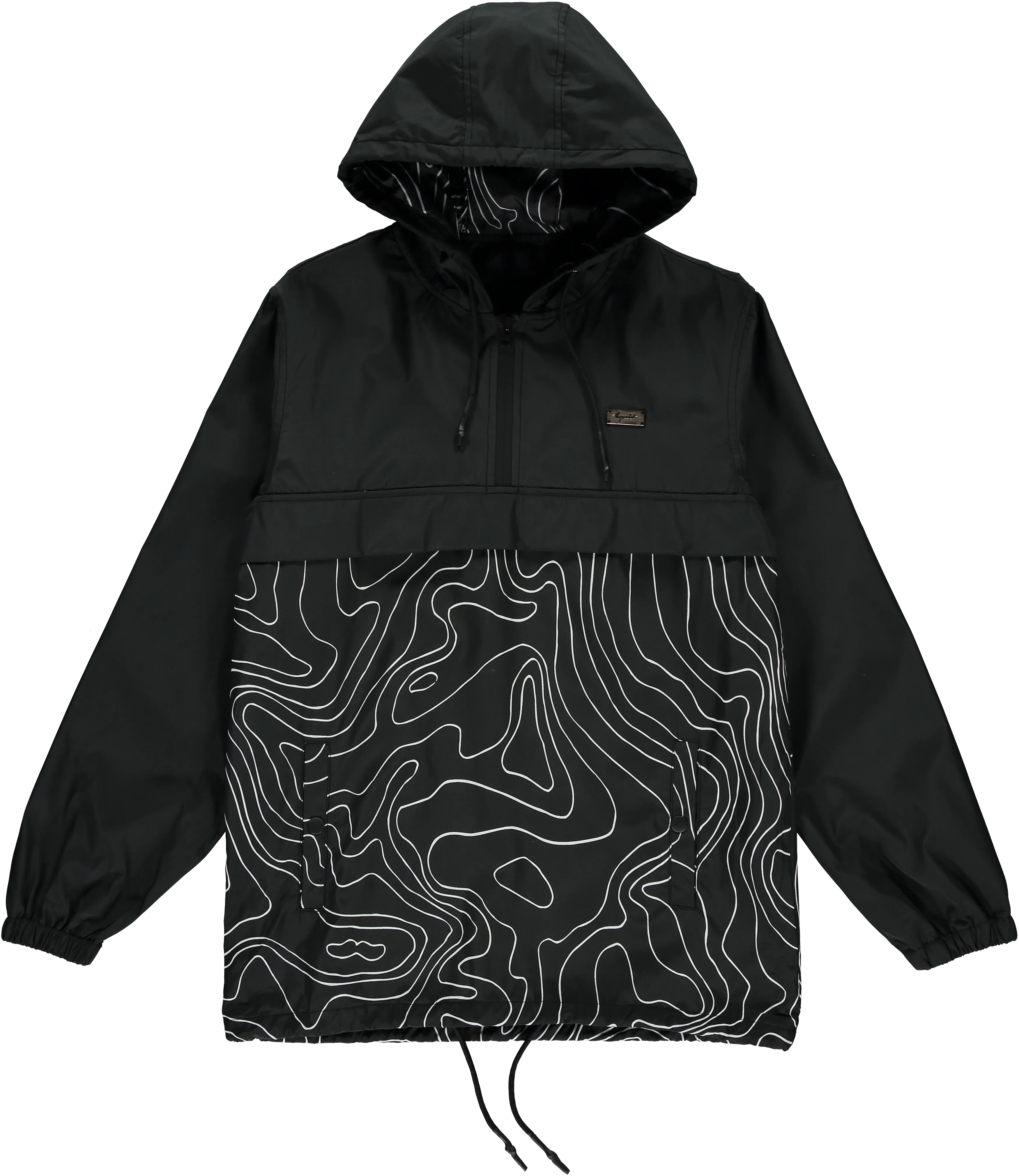 Contour Anorak — Black