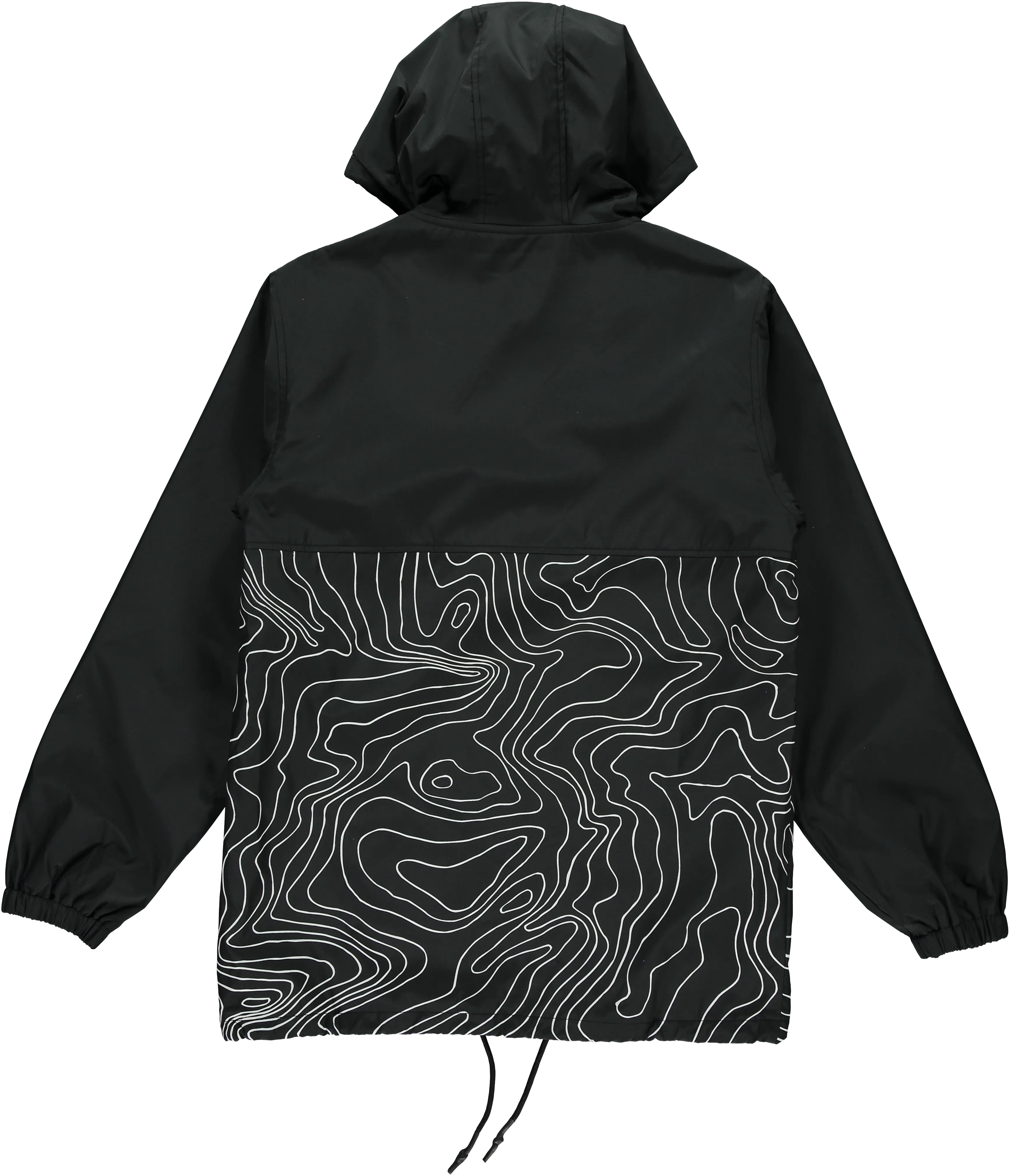 Contour Anorak — Black