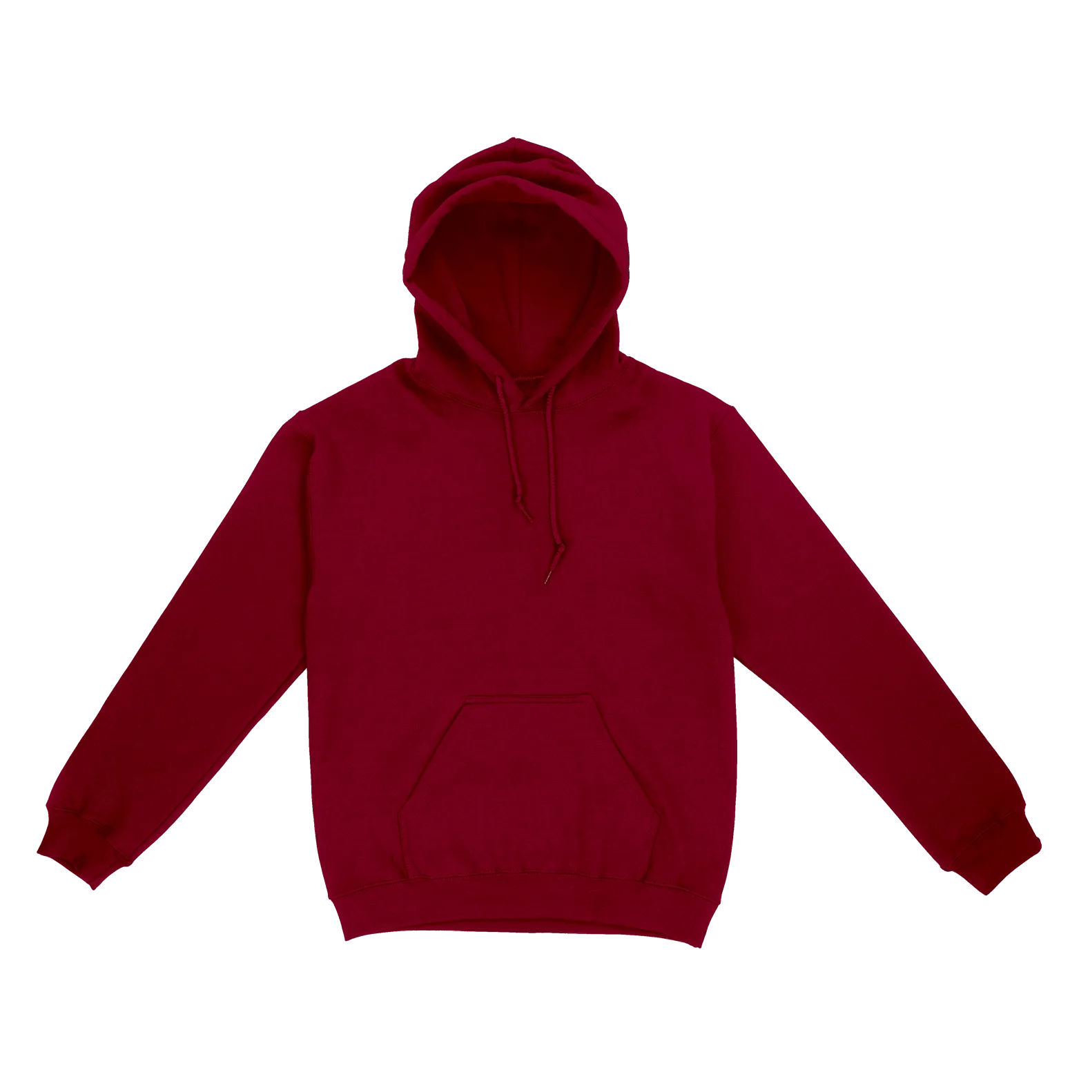 Dark Pullover Hooded Sweatshirt