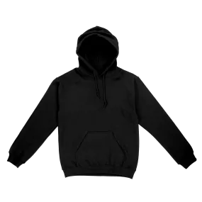 Dark Pullover Hooded Sweatshirt