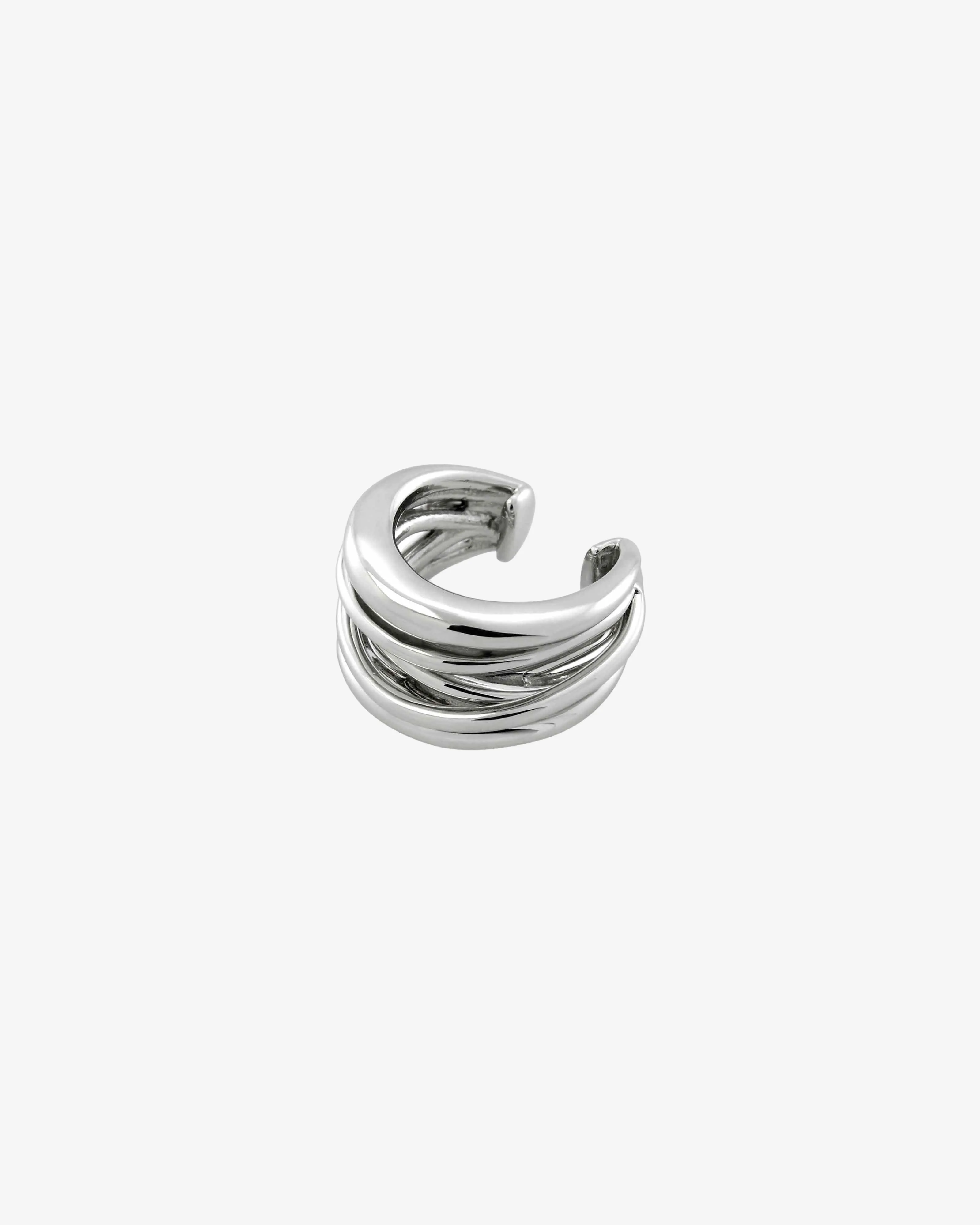 Dynasty Ear Cuff - Silver