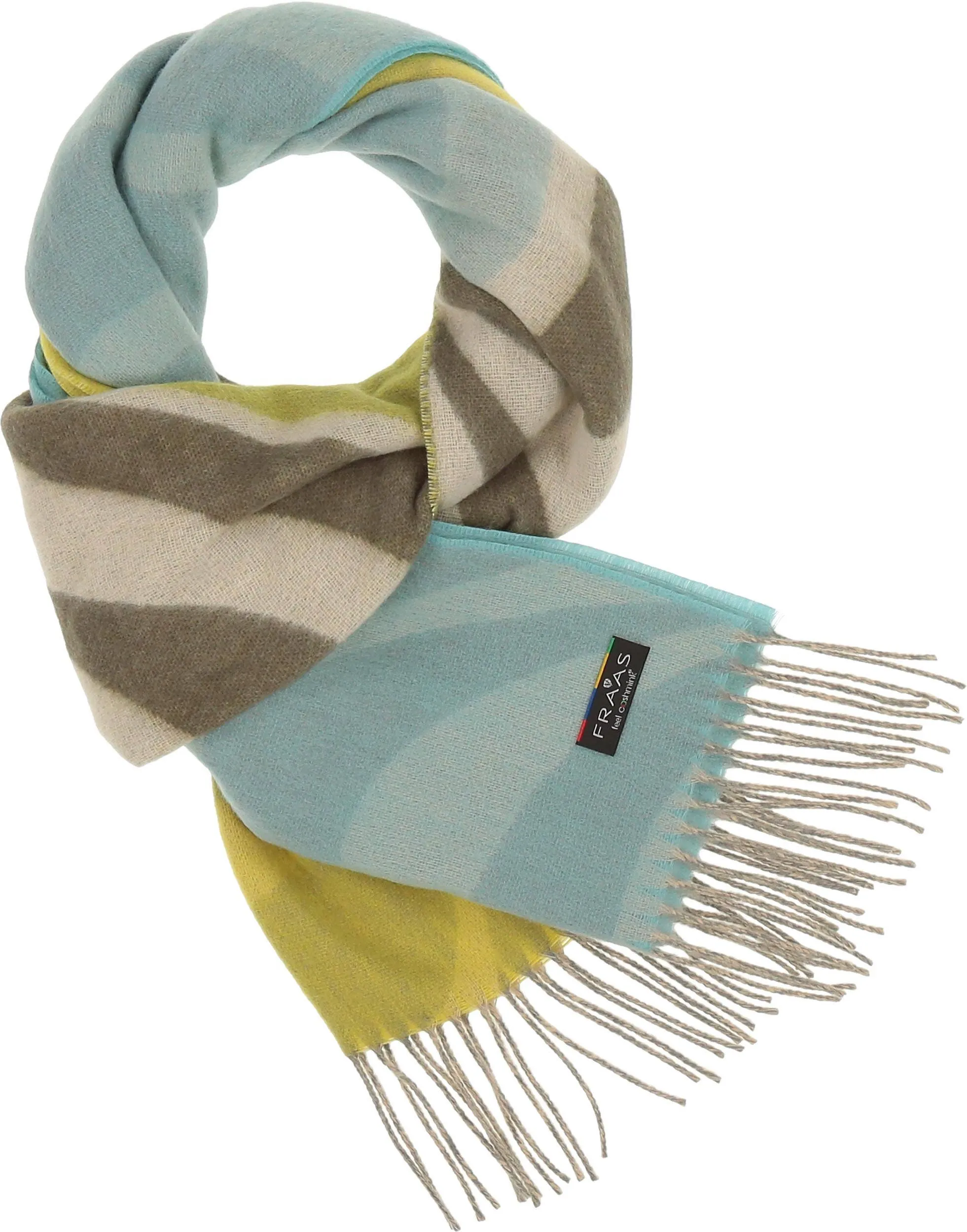 FRAAS - The Scarf Company - Ombre Waves Eco: Misty Blue