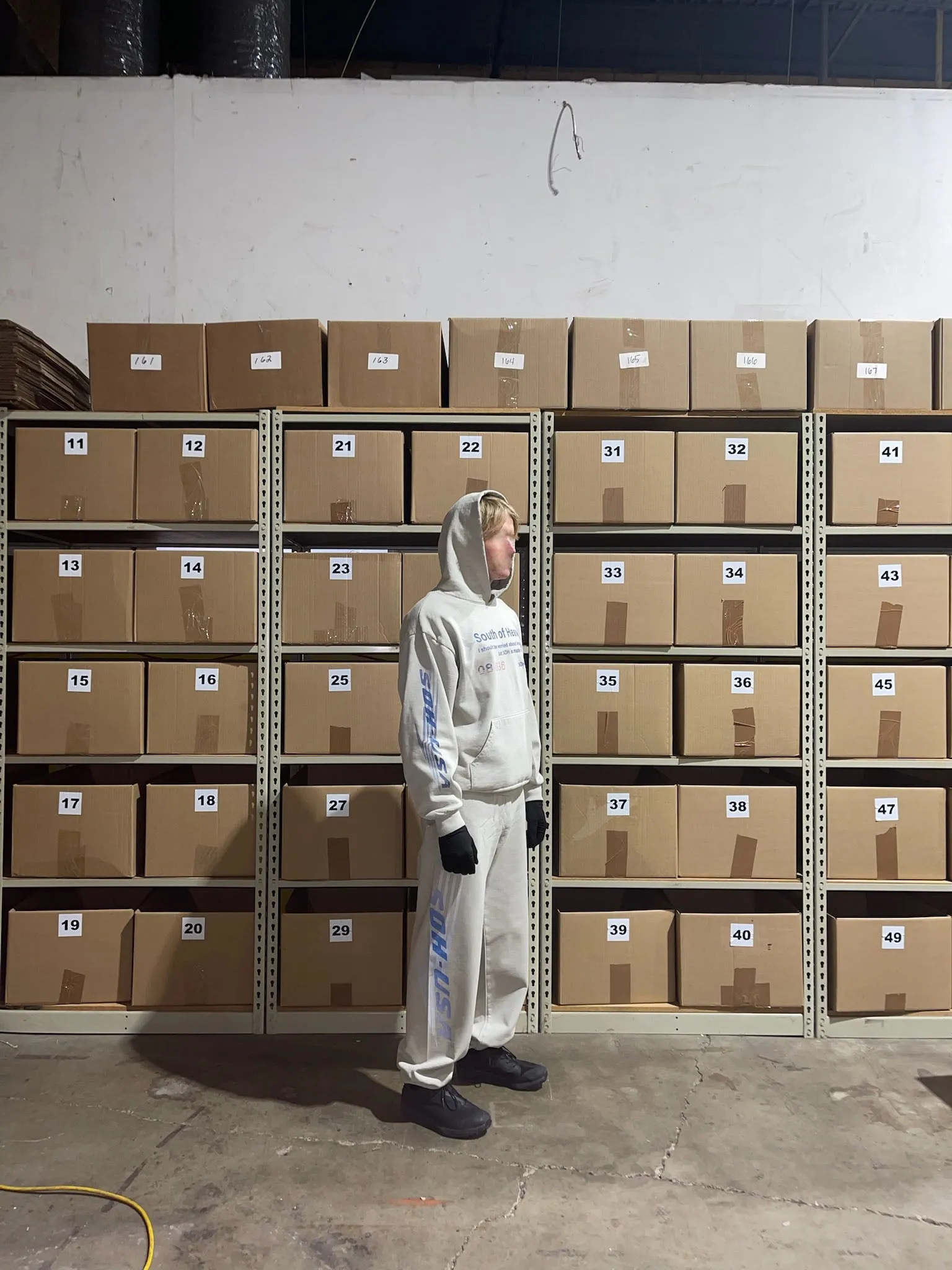 HAINESPORT - Heavyweight Hoodie Cement