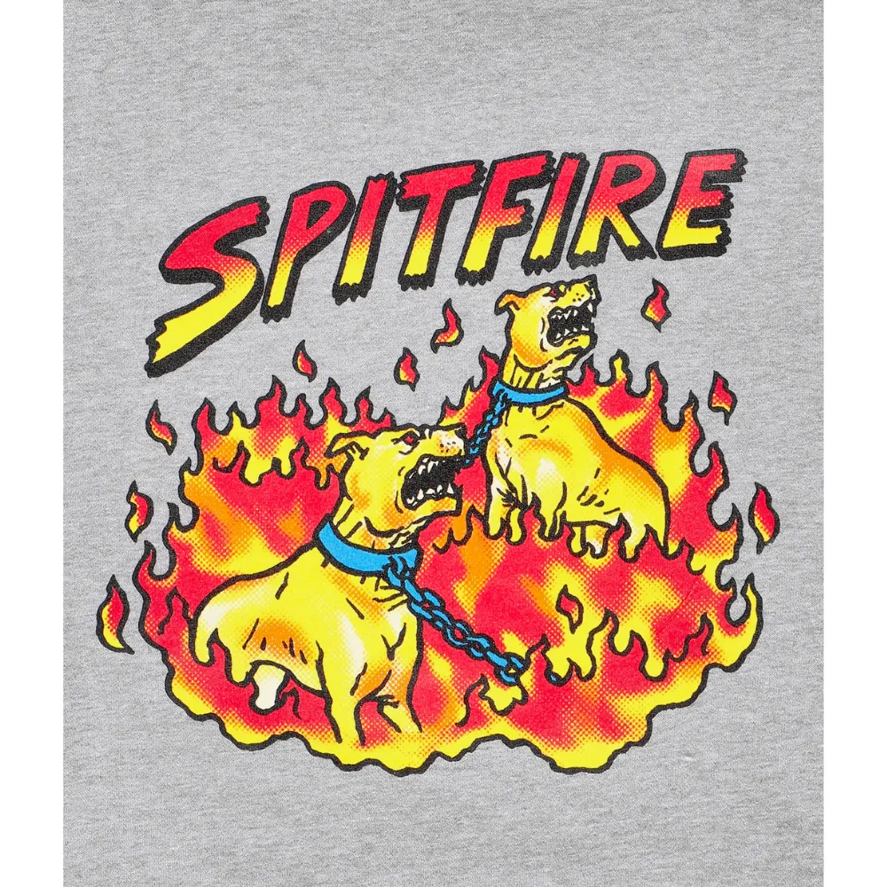 Hell Hounds II Hoodie Heather Grey