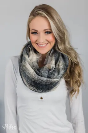 Infinity Scarf- Oatmeal, Slate, Black