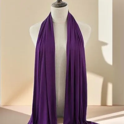 Jersey turban long scarf