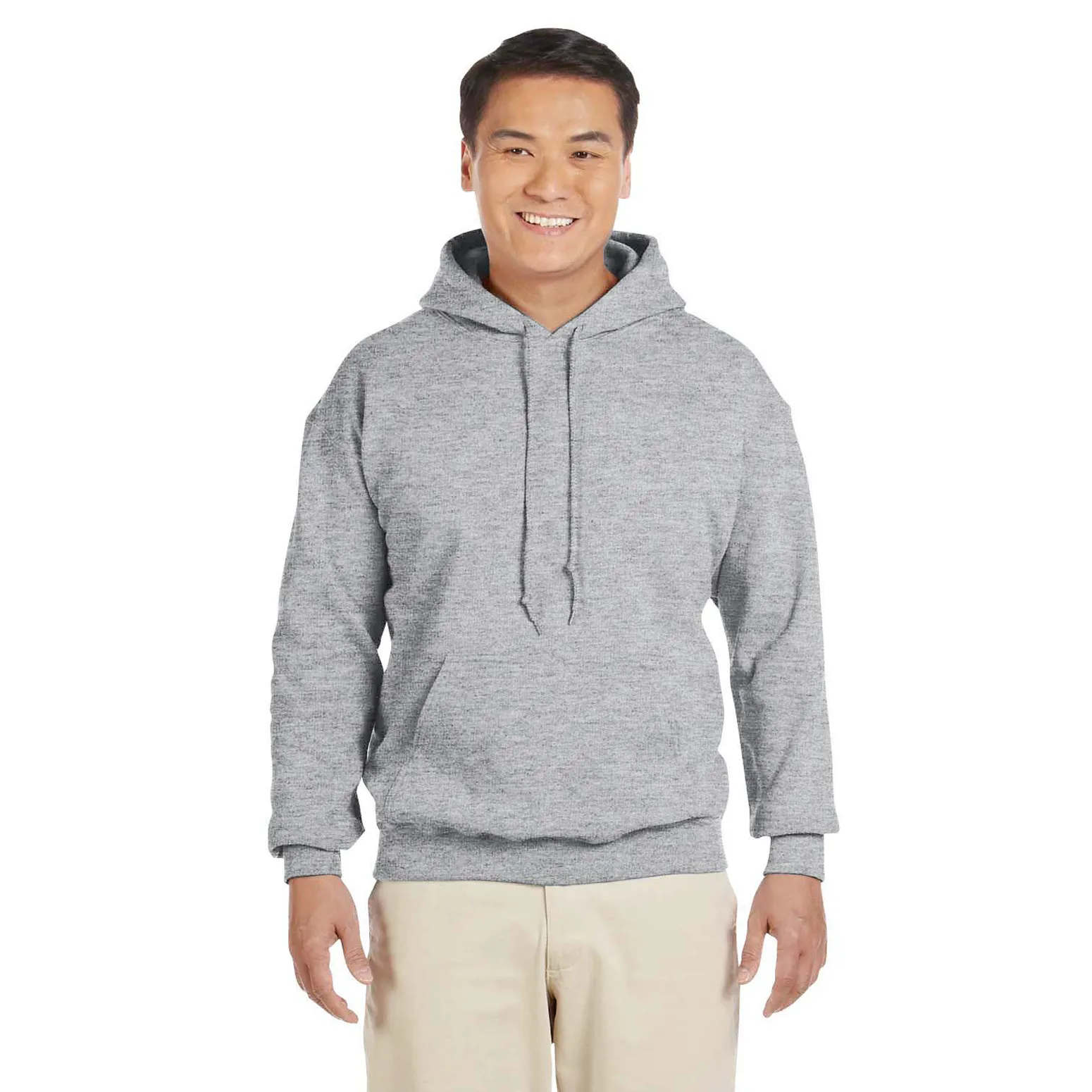 Light Pullover Hooded Sweatshirt