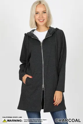Long Hoodie Sweatshirt