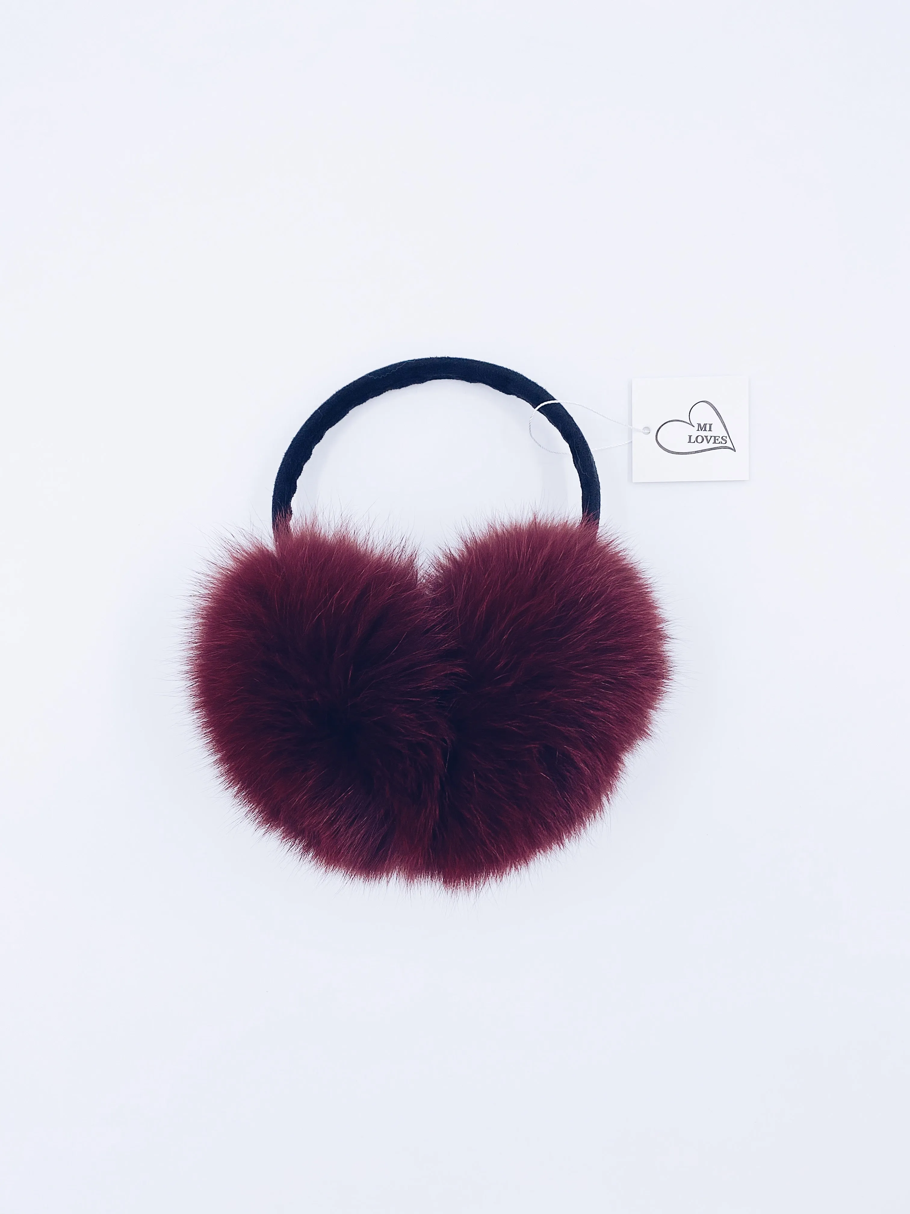 MI LOVES SIGNATURE Luxurious Fur Ear Muffs