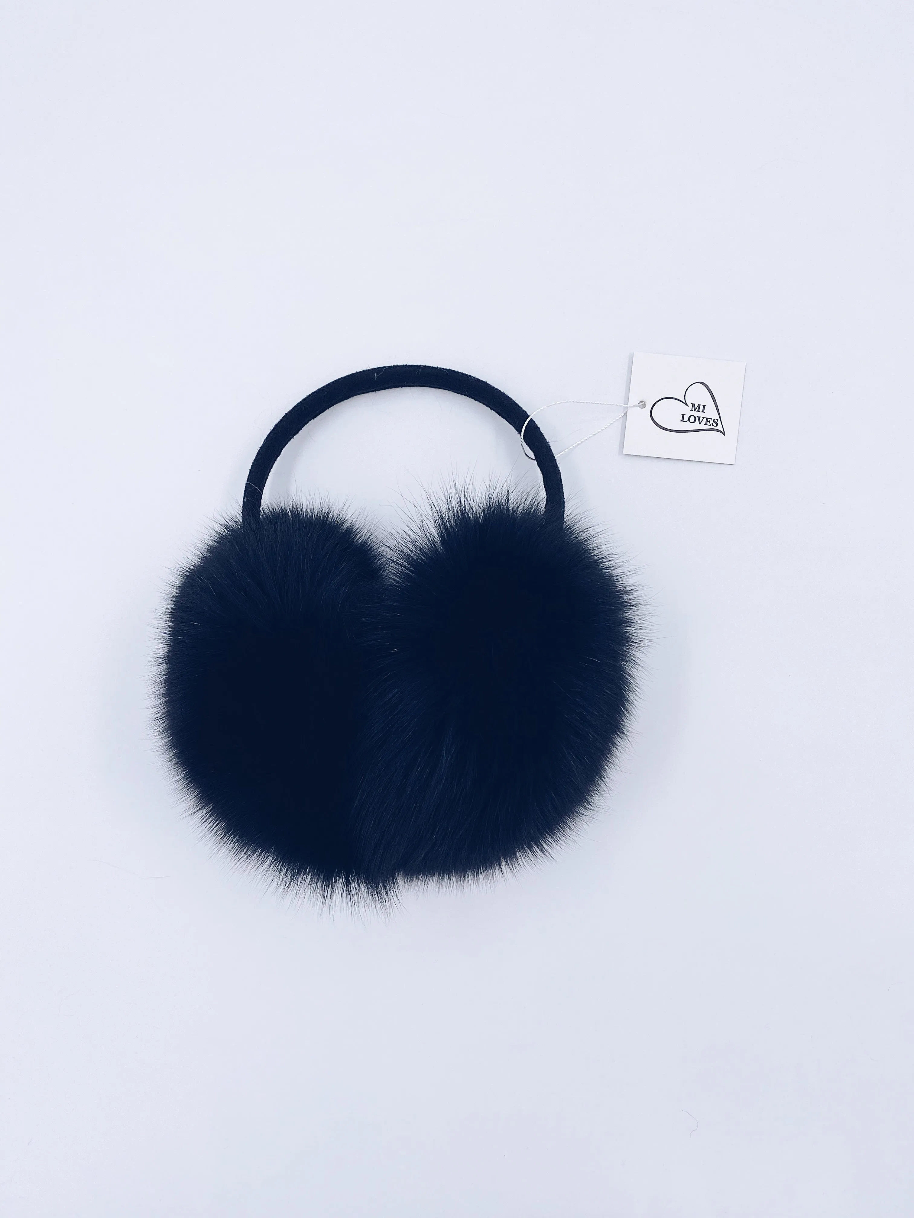 MI LOVES SIGNATURE Luxurious Fur Ear Muffs