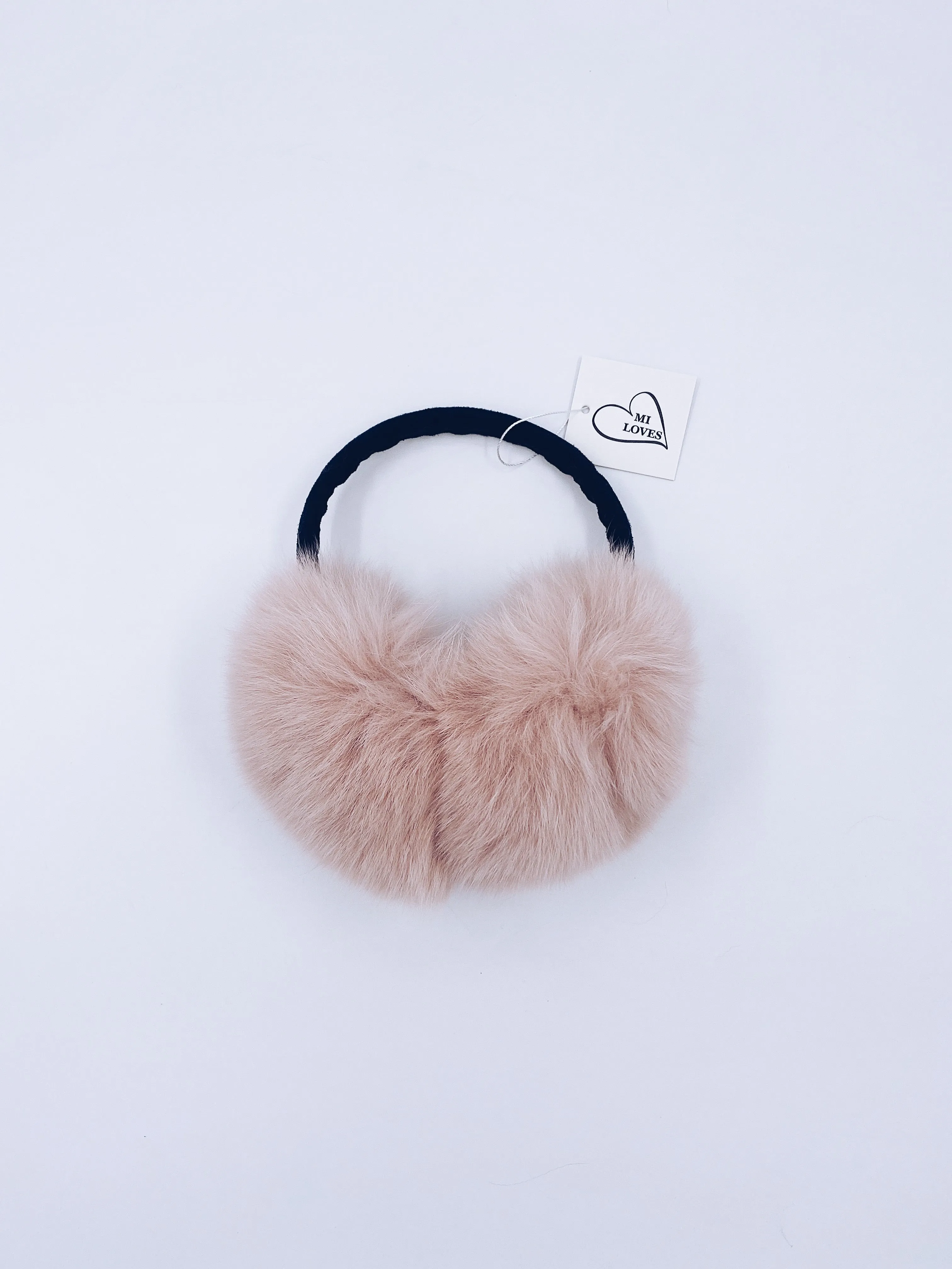 MI LOVES SIGNATURE Luxurious Fur Ear Muffs