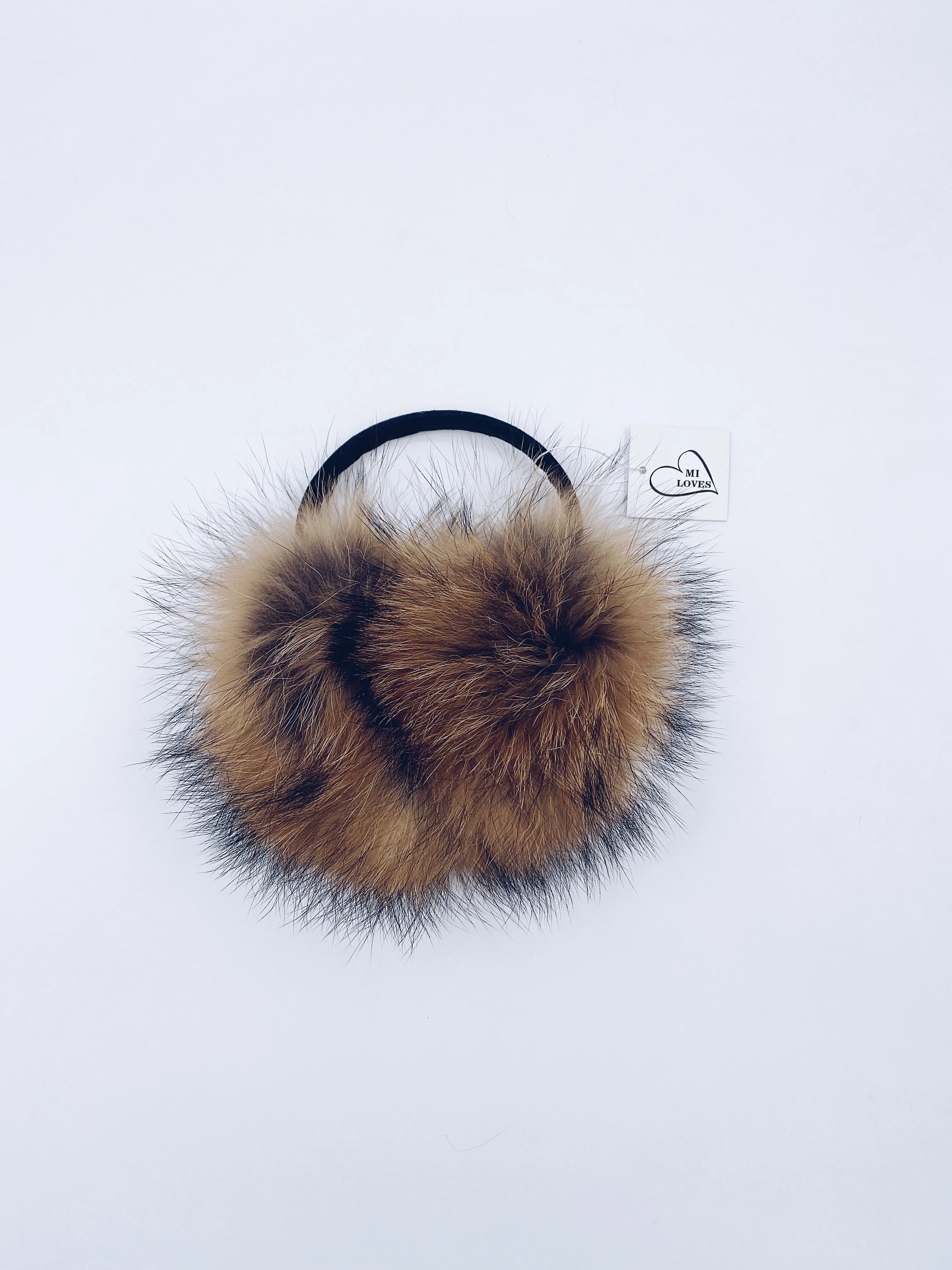MI LOVES SIGNATURE Luxurious Fur Ear Muffs