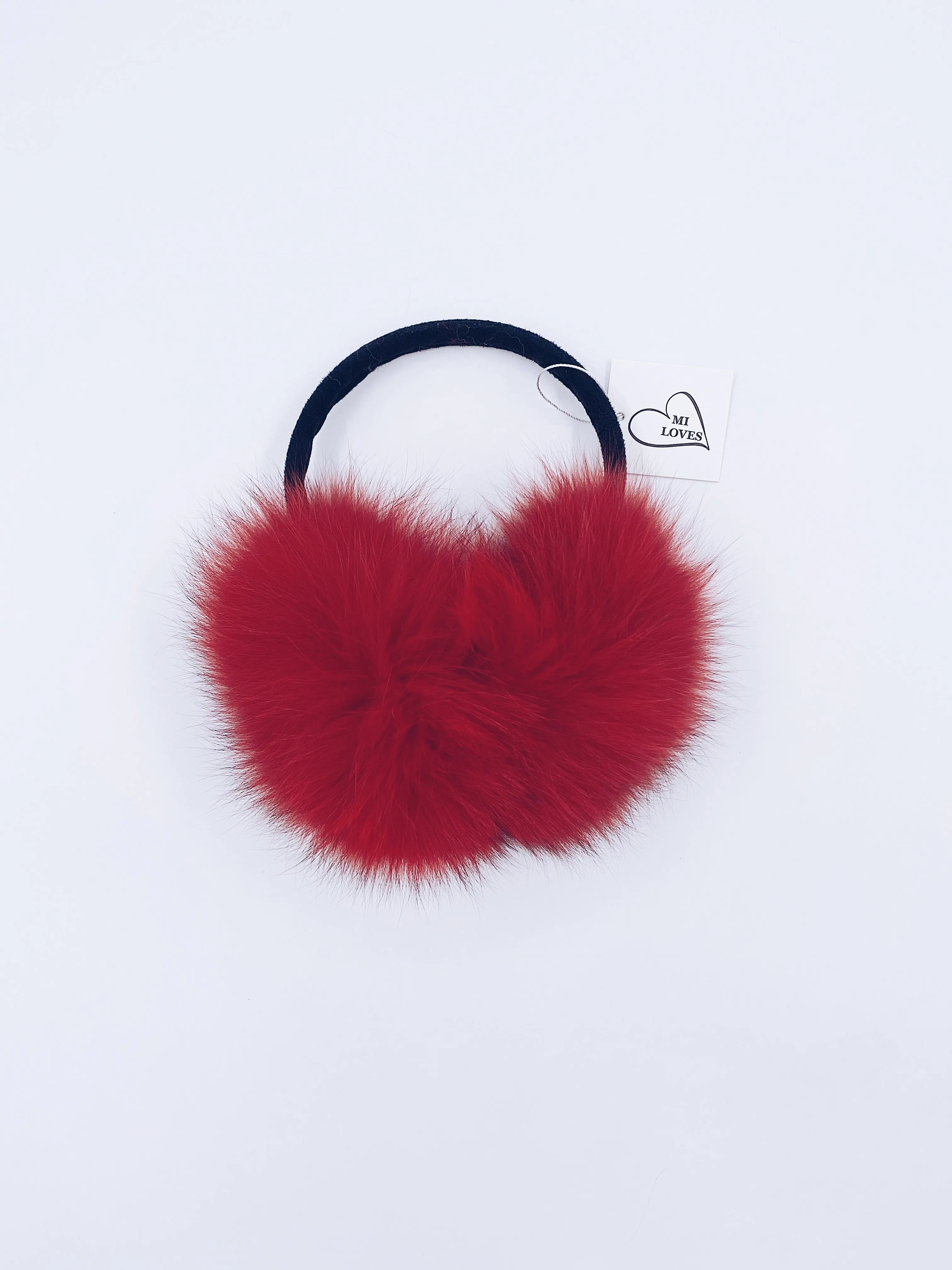 MI LOVES SIGNATURE Luxurious Fur Ear Muffs