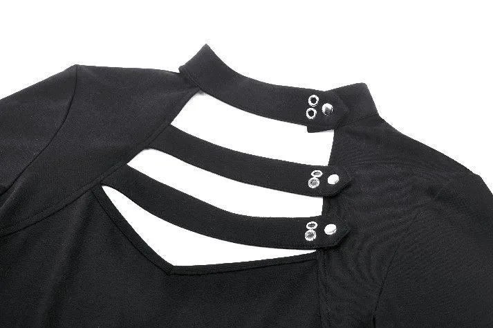 Minimalist Punk Versatile Top TW562