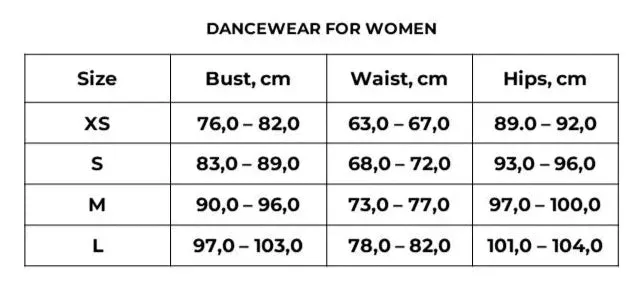 ONDANCE Olivia Black Mini Top for Women and Girls with Thin Tie Back Pra 1292
