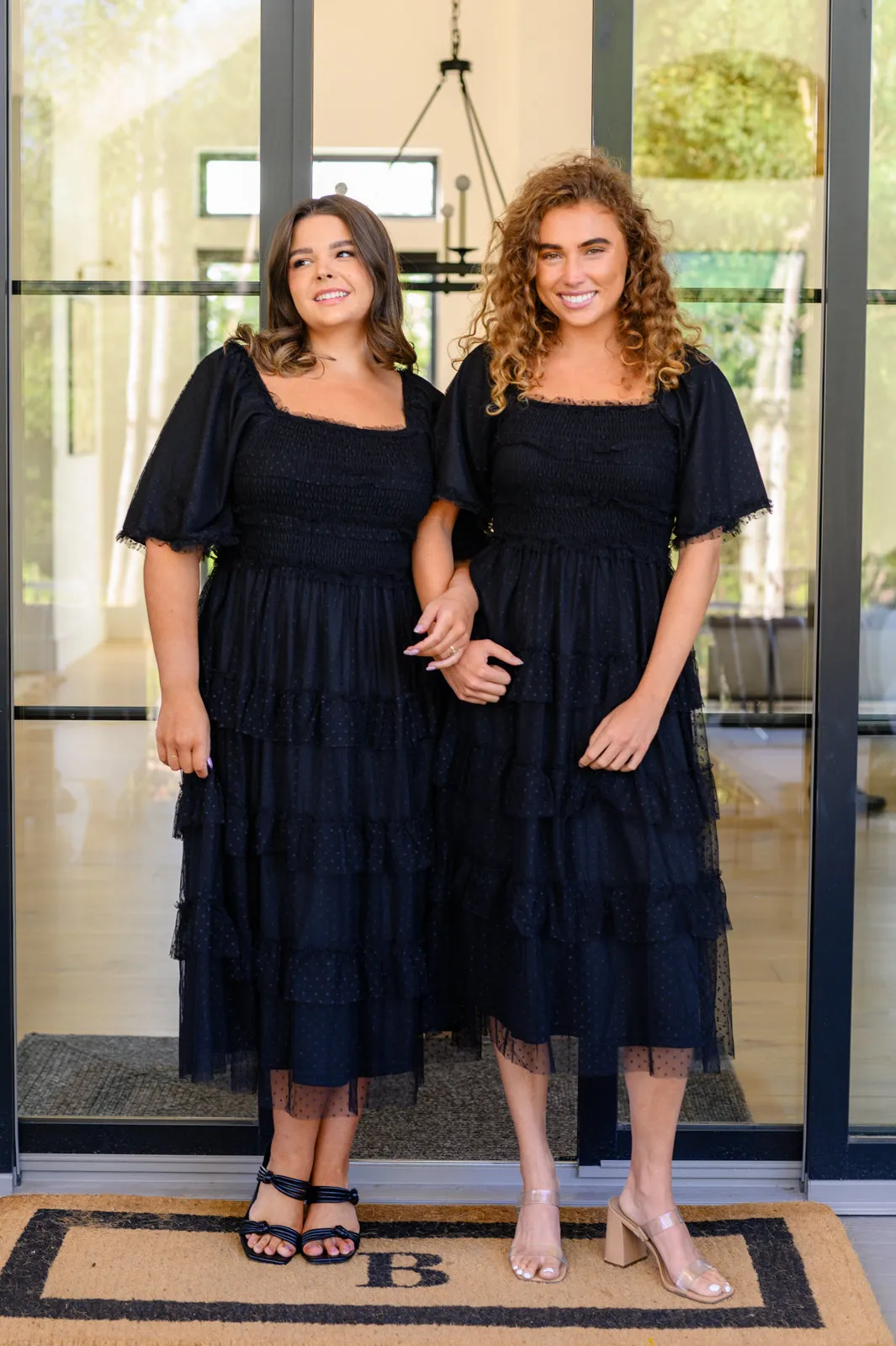 ONLINE EXCLUSIVE Midnight Waltz Midi Dress