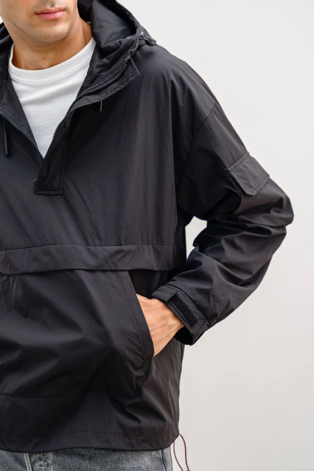 PARACHUTE HOODED PULLOVER