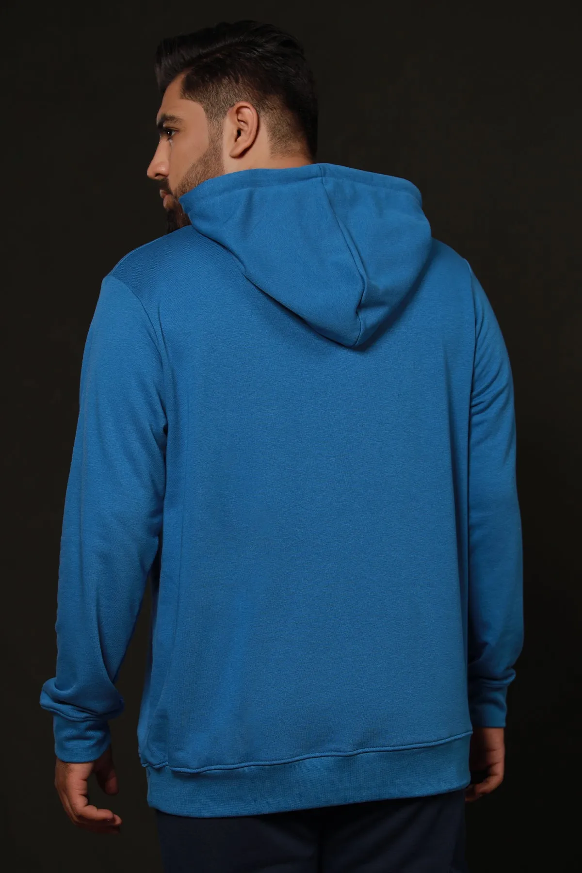 Persevering Riverside Blue Hoodie (Plus Size) - W22 - MH0056P