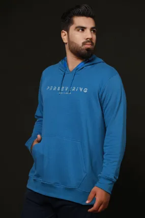 Persevering Riverside Blue Hoodie (Plus Size) - W22 - MH0056P