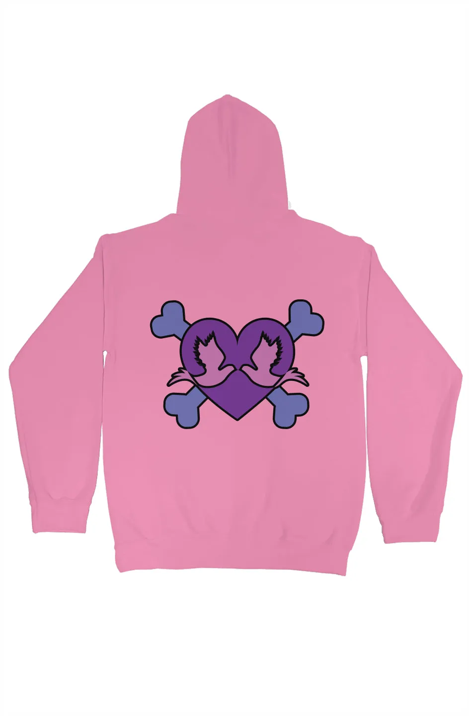 RM x LateNightMike - Death of the Lovebirds Hoodie - Azalea