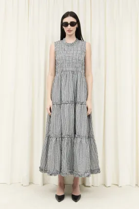 Scout Smocked Sleeveless Midi Dress
