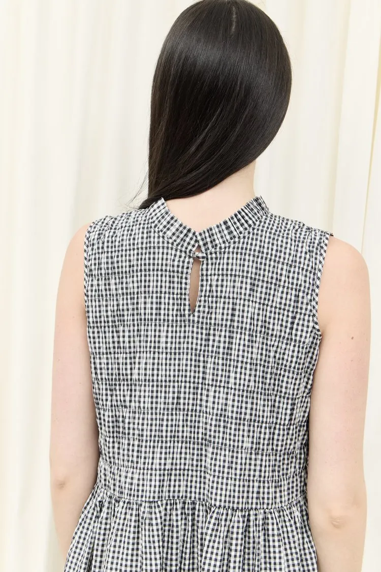 Scout Smocked Sleeveless Midi Dress