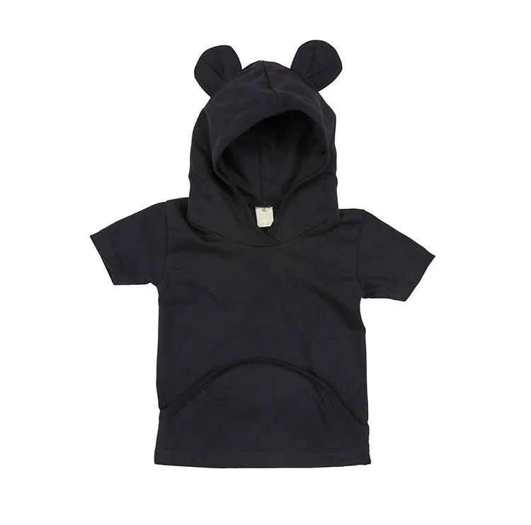Short Sleeve Bear Hoodie Tee