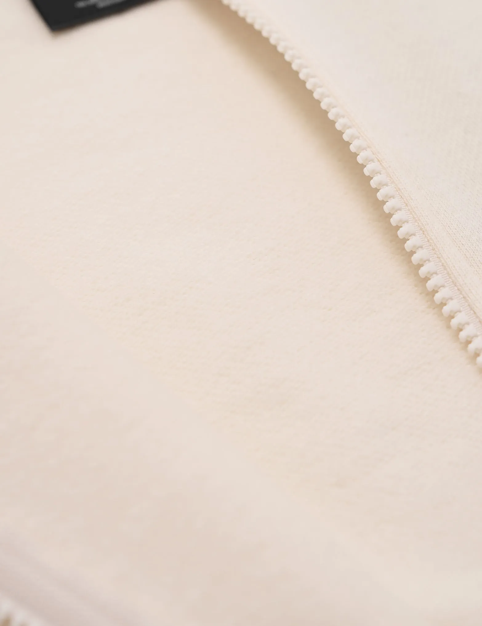 SKOOP® Basiks Oversized Zip Up Hoodie Bone White