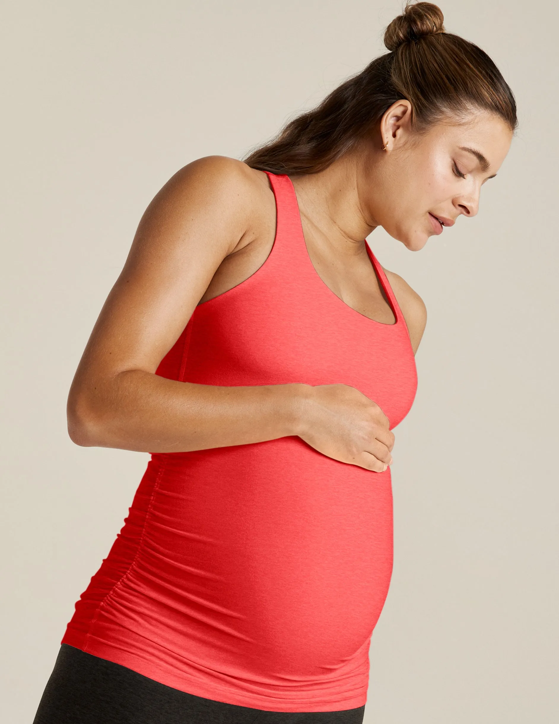 Spacedye Bases Covered Maternity Tank