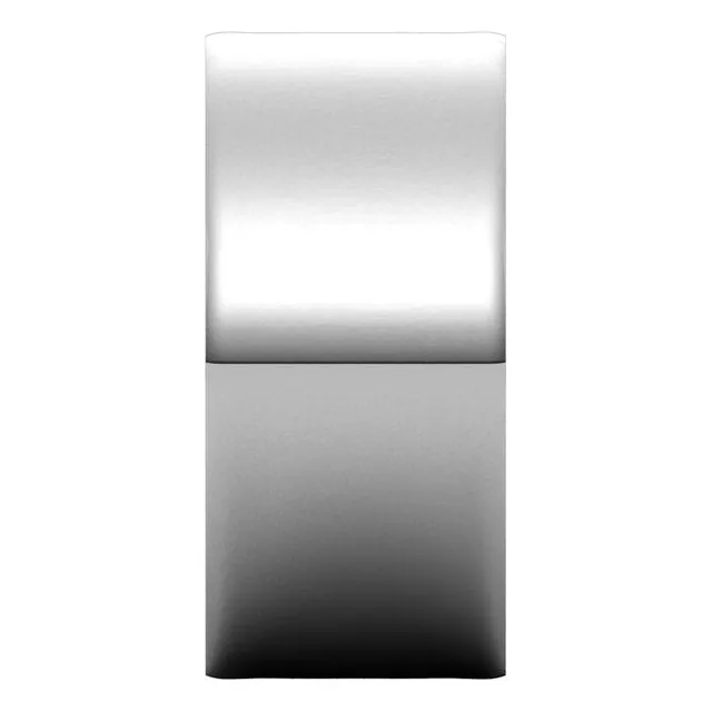 Sterling Silver Flat Ultra-Light Wedding Band, 9 mm Wide