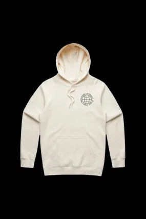 Worldwide Pullover Hoodie - Natural