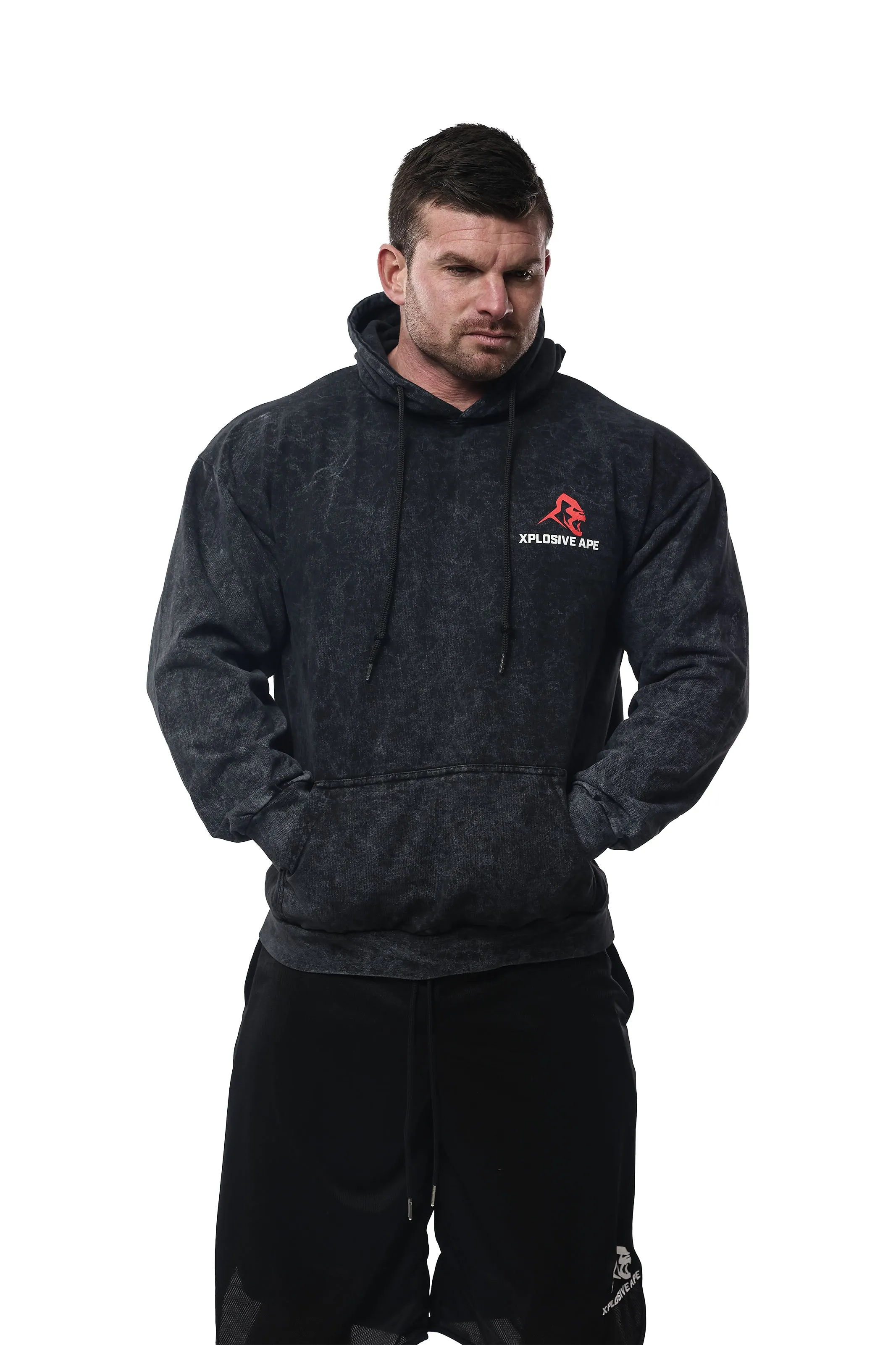 XAPE Canister Acid Wash Hoodie