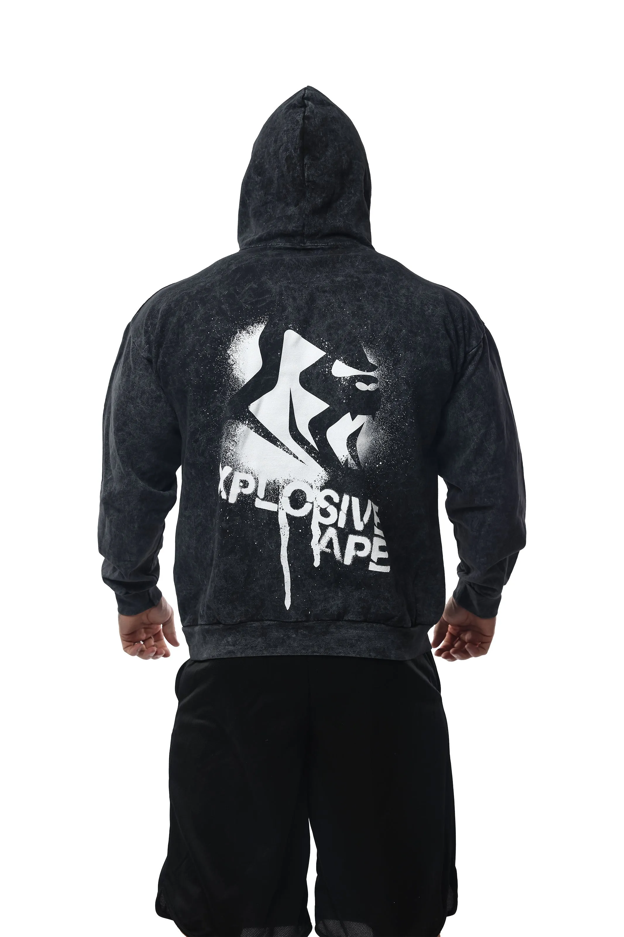 XAPE Canister Acid Wash Hoodie